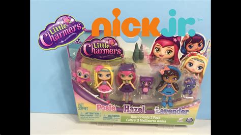 Little Charmers Best Friends 3 Pack Nick Jr Toy Doll Unboxing