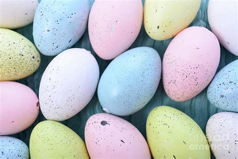 Pastel Easter Eggs Photograph By Milleflore Images Pixels