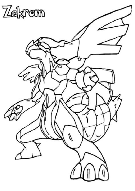 Pypus is now on the social networks, follow him and get latest free coloring pages and much more. Pokemon Zekrom Coloring Pages Coloring Pages
