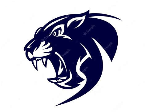 Premium Vector Black Panther Logo