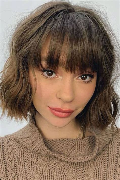 25 Full Fringe Hairstyles 2021 Hairstyle Catalog