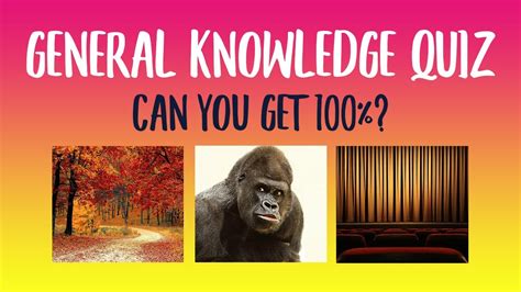 General Knowledge Quiz 44 Are You A Trivia Buff How Many Can You Get