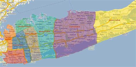 Download babylon, ny zip code database. Long Island zip code map - Long Island city zip code map ...