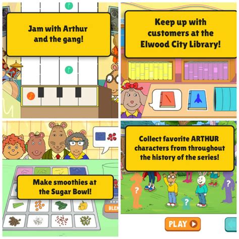 Arthurs Big App By Pbs Kids Now Available On Itunes And Android Devices