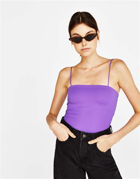 Bershka Strappy Bodysuit