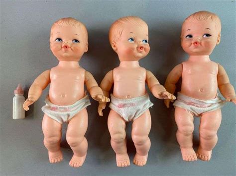 Remco My Three Sons Triplets Dolls Matthew Bullock Auctioneers