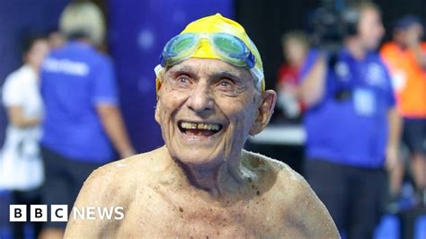 Swimmer 99 Breaks World Record In Australia