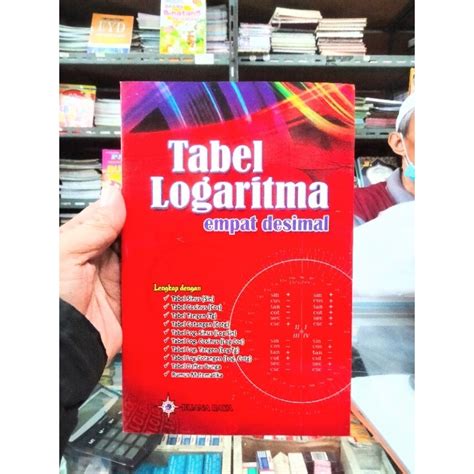 Jual Tabel Logaritma Empat Desimal Original Shopee Indonesia