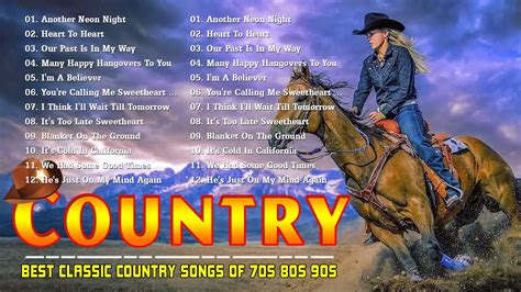 The Legend Classic Country Music Greatest 90s Country Music Hits Top