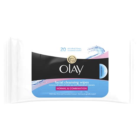 Olay Cleansing Wipes 20 Pack Wilko