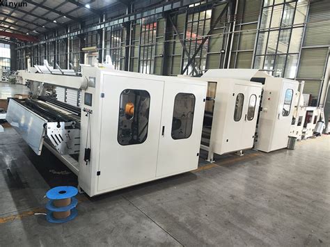 Automatic Labeling Kitchen Towel Paper Machine Production Line Xinyun