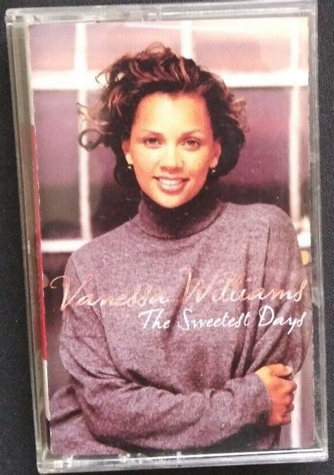 Vanessa Williams The Sweetest Days Cassette Tape Used Borderline