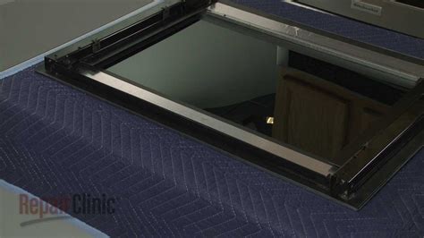 Can the door on an oven be replaced? Kitchenaid Double Wall Oven Outer Door Glass Assembly ...