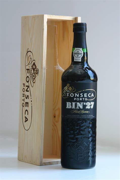 However it is bottled when ready to drink and can be served by the glass directly from the bottle. The Cambridge Wine Blogger: Fonseca Bin 27 Reserve Port