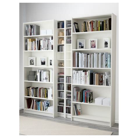 Billygnedby Bookcase White 200 X 28 X 202 Cm Ikea
