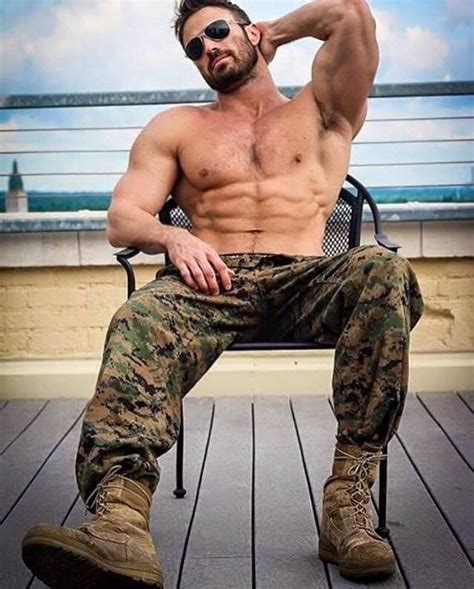 Hairy Men Bearded Men Men S Uniforms Hommes Sexy Us Marine Men In Uniform Military Men