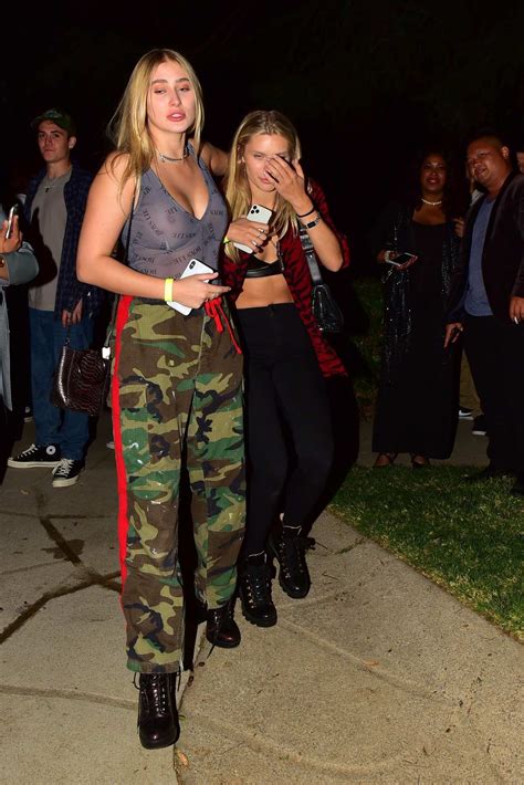 Josie Canseco Looked A Bit Tipsy As She Left The Mansion Party With A