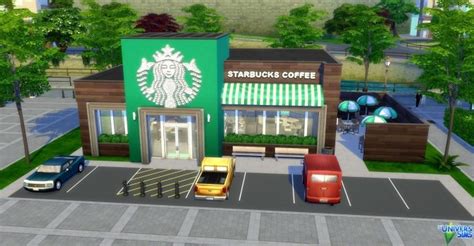 Starbucks Coffee By Audrcami At Luniversims Sims 4 Updates