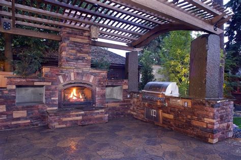 Outdoor Kitchen Mead Wa Photo Gallery Landscaping Network