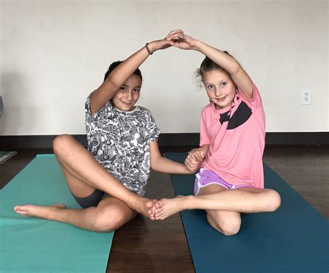 2 Person Yoga Poses For Kids And Control While Flowing Into The