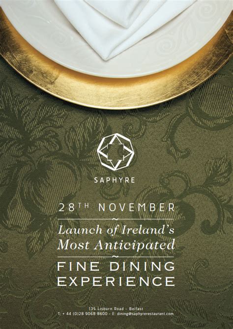 One Year Already Saphyre Restaurant Northern Ireland Ireland