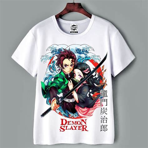 Tshirt Kimetsu No Yaiba Teeshort Demon Slayer X2 T Shirt Anime