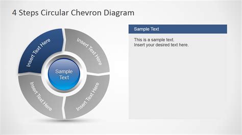 Steps Circular Chevron Powerpoint Diagram Slidemodel
