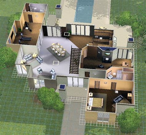 Maison Sims 4 Plan Idées De Décoration