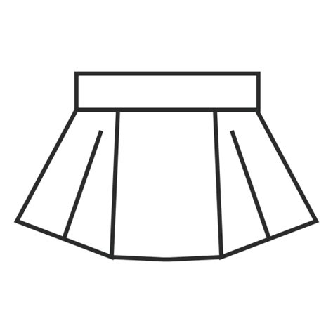 Stroke Skirt Clothing Png And Svg Design For T Shirts