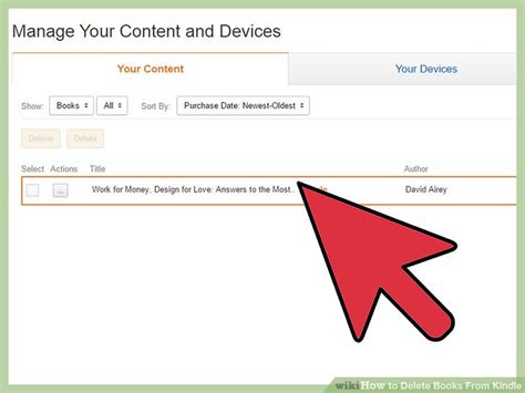 Both the books and kindle apps allow you to delete books from your ipad as easily as you added them. 4 Ways to Delete Books From Kindle - wikiHow
