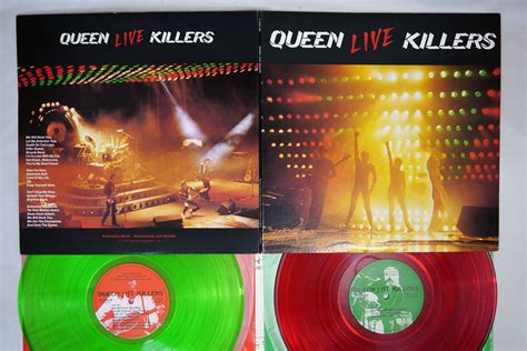 Queen Live Killers Emi P 55678e Japan Clear Color Vinyl