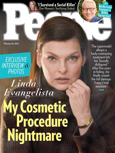 Why Linda Evangelista Waited To Tell Son About Her Fat Freezing Trauma