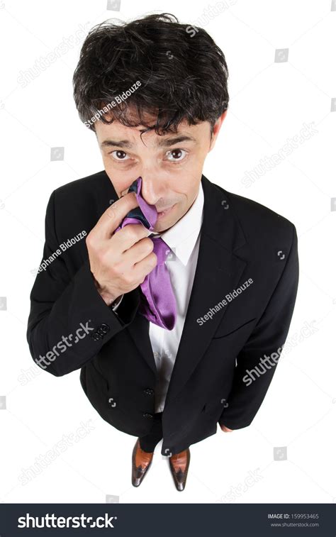Businessman Tapping Side His Nose His Stock Photo 159953465 Shutterstock