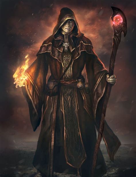 Dark Wizard By Mlappas Dark Wizard Fantasy Wizard Fantasy Rpg