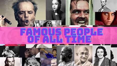 Popular People 50 Most Iconic Portraits Of Famous People Of All Time