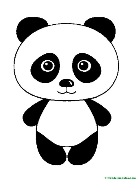 Dibujo De Oso Panda Web Del Maestro