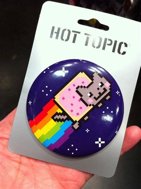 Hot Topic Nyan Buttons Pins Button Hot Topic Buttons Pinback Pin And Patches
