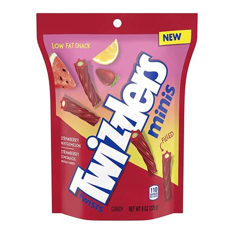 Twizzlers Sour Mini Twists 8oz 227g American Candys