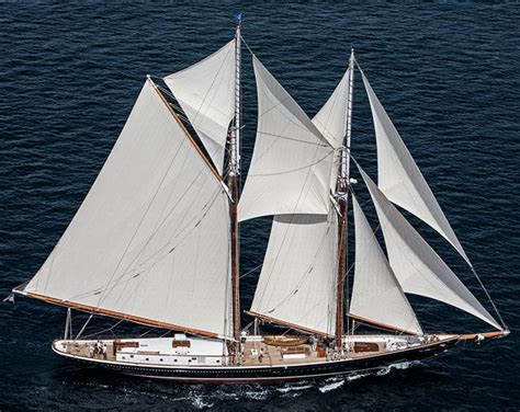 A 141′ Replica Schooner Is Launched Sailing With Devious 2014