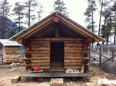 Made With Love Small Log Cabin Diy Cabin Cabins And
