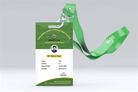 Student Id Card On Behance