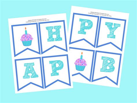 Best Happy Birthday Banner Printable Pdf For Free Vrogue Co