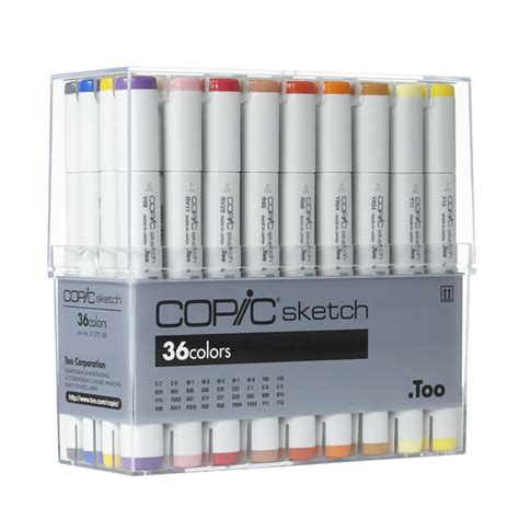 Copic 36 Color Basic Marker Set