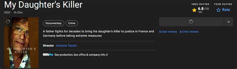 Sinopsis Film My Daughters Killer 2022 Pembalasan Ayah Ke Pembunuh Anaknya Fakta Id