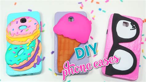 Bedazzled mobile phone case decor idea. DIY EASY PHONE CASES HOMEMADE - YouTube