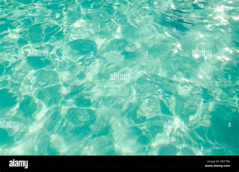 Sparkling Pool Water In Nice Sunny Day Stock Photo Alamy