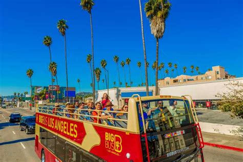 Los Angeles Sightseeing Tour Im Hop Onhop Off Bus Getyourguide