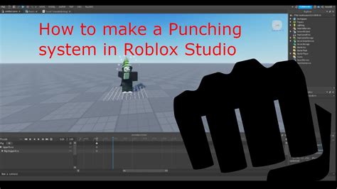How To Make A Punching System Roblox Studio Youtube