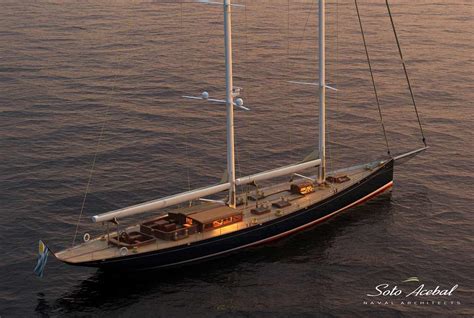 Megayacht Global Soto Acebal Naval Architects New 172ft Schooner