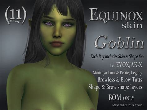 Second Life Marketplace Equinox Goblin Female